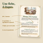 La page 41 du livre annotée : ce qu’il faut, 4 étapes, le truc de grand-mère, 5 minutes